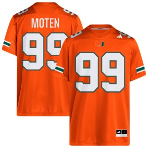 #99 Ahmad Moten Sr. The U Orange Mens Jersey 2025-26 College Football 446781-132