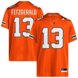 #13 Bryce Fitzgerald The U Orange Men's Jersey 2025-26 College Football 455145-606