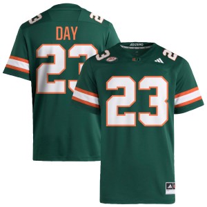 #23 Dylan Day Miami Green Men Jerseys Alumni College Football 902505-851