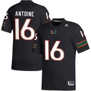 #16 Ja'Boree Antoine UM Black Men Jerseys University College Football 486648-733