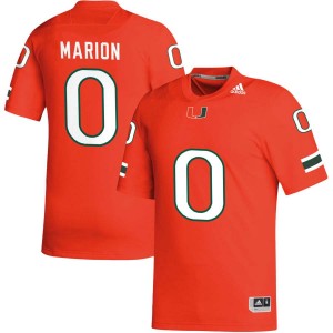 #0 Keelan Marion Miami Orange Men Jersey 2025-26 College Football 679778-126