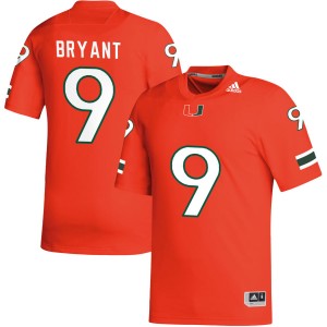 #9 Malik Bryant Miami Orange Mens Jerseys 2025 College Football 423385-102