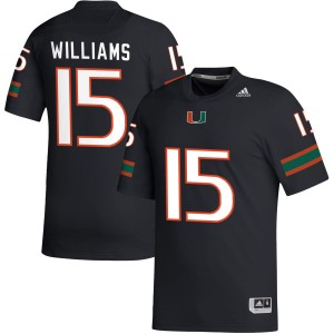 #15 Markeith Williams The U Black Mens Jersey High School College Football 152140-334