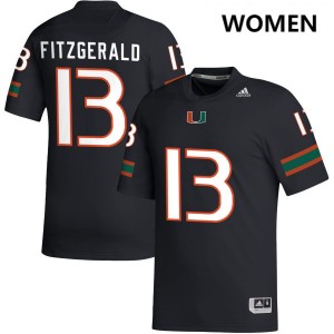 #13 Bryce Fitzgerald The U Black Women's Jerseys 2025-26 College Football 922128-341