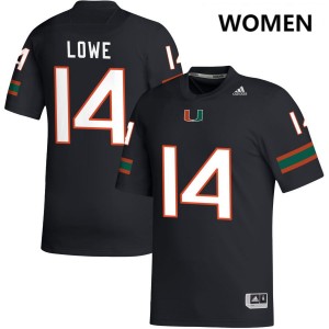 #14 Hayden Lowe The U Black Women Jersey Replica College Football 619198-116